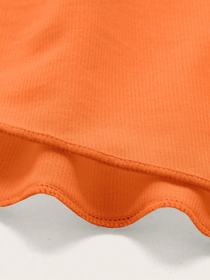 Swim Mod Summer Beach Solid Tie Side Cover Up Skirt