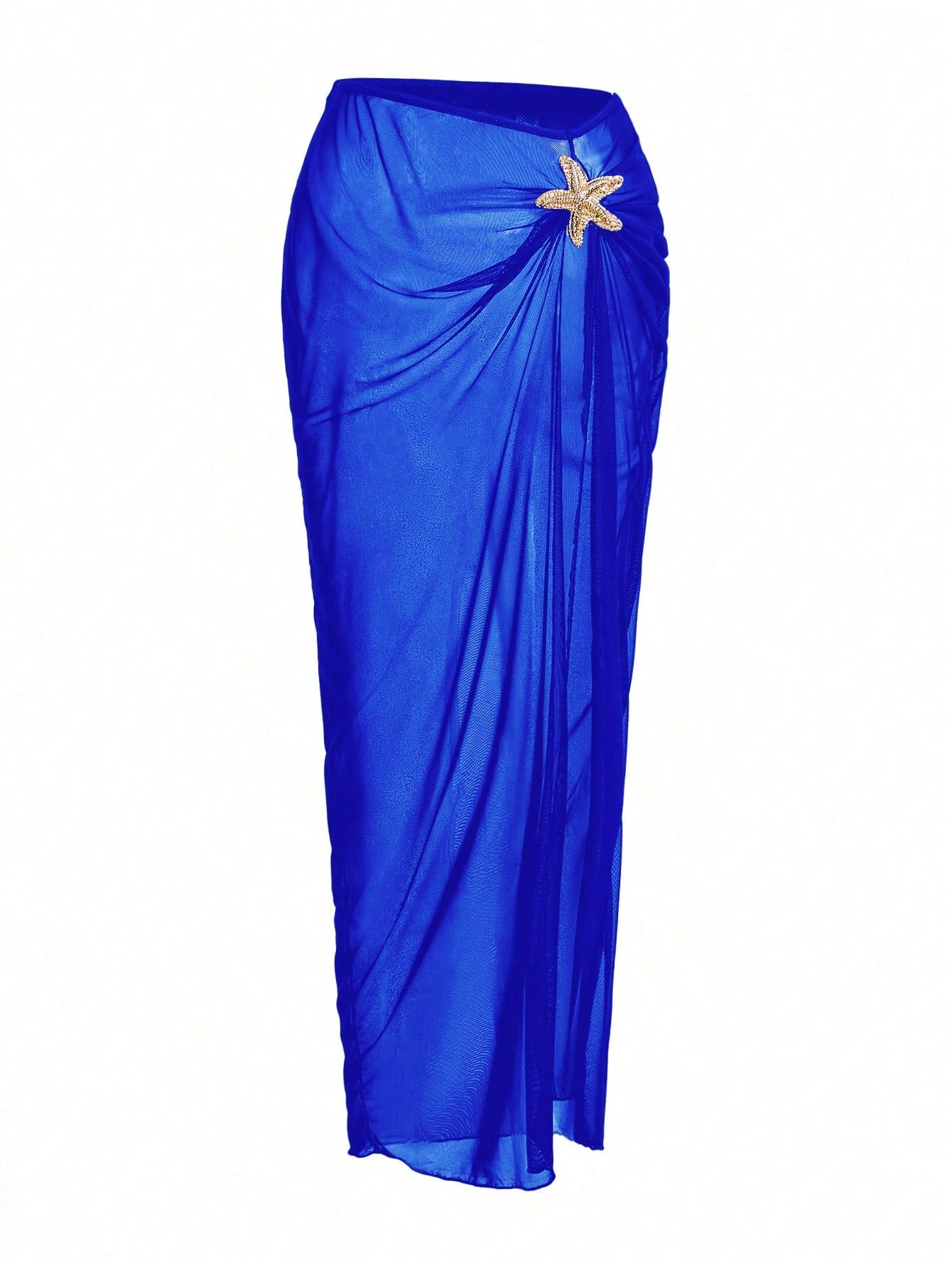 Swim Oasis Sunner Vacation Elegant Romantic Starfish Buckle One-Piece Swimsuit Premium Set