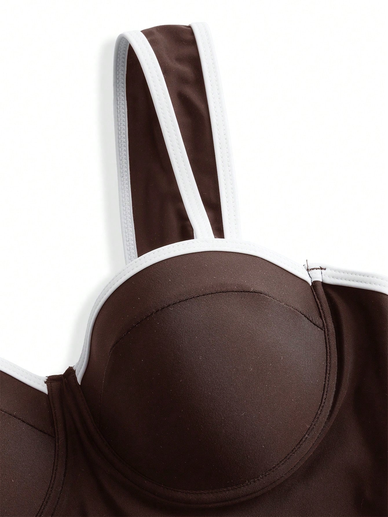 Swim Oasis Women Spring/Summer Beach Swimwear, Solid Colour One-Piece Swimsuit+ Skirt, Going Out Outfit