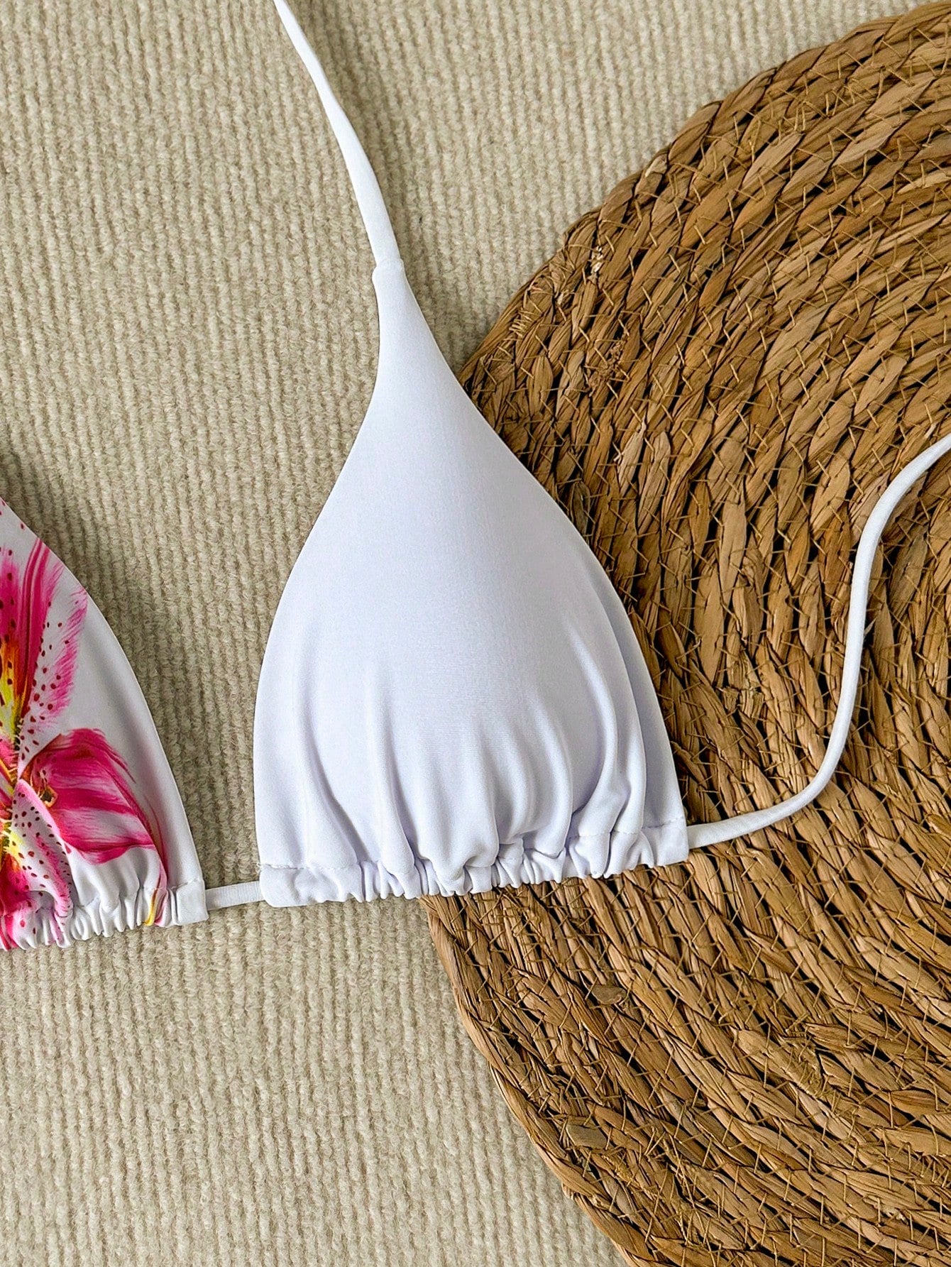 Swim Vcay New Summer Fashion Beachwear: Sexy And Elegant Floral Print Bikini Top – Swimsuits For Woman.Vacation Outfits Women.