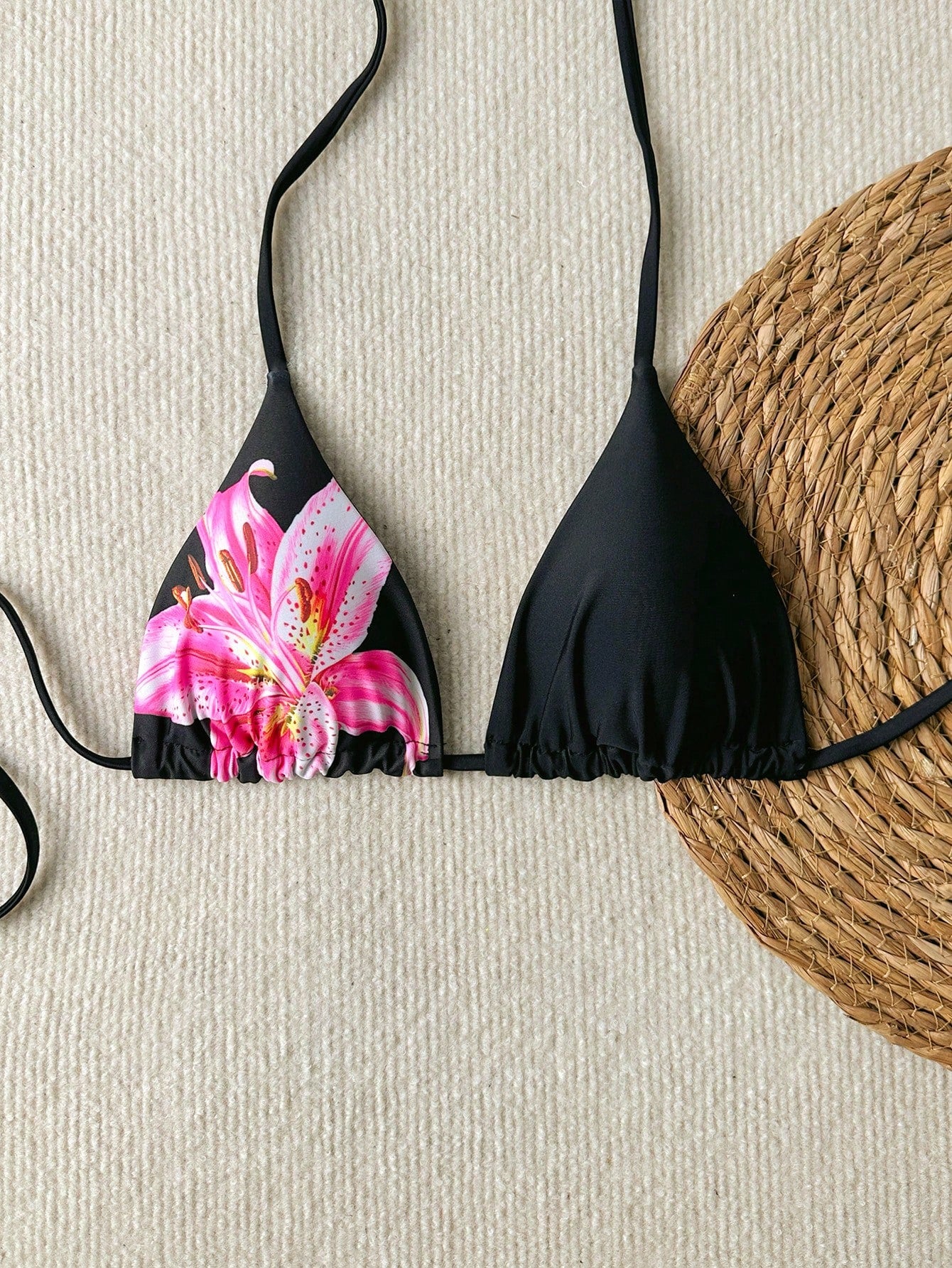 Swim Vcay New Summer Fashion Beachwear: Sexy And Elegant Floral Print Bikini Top – Swimsuits For Woman.Vacation Outfits Women.