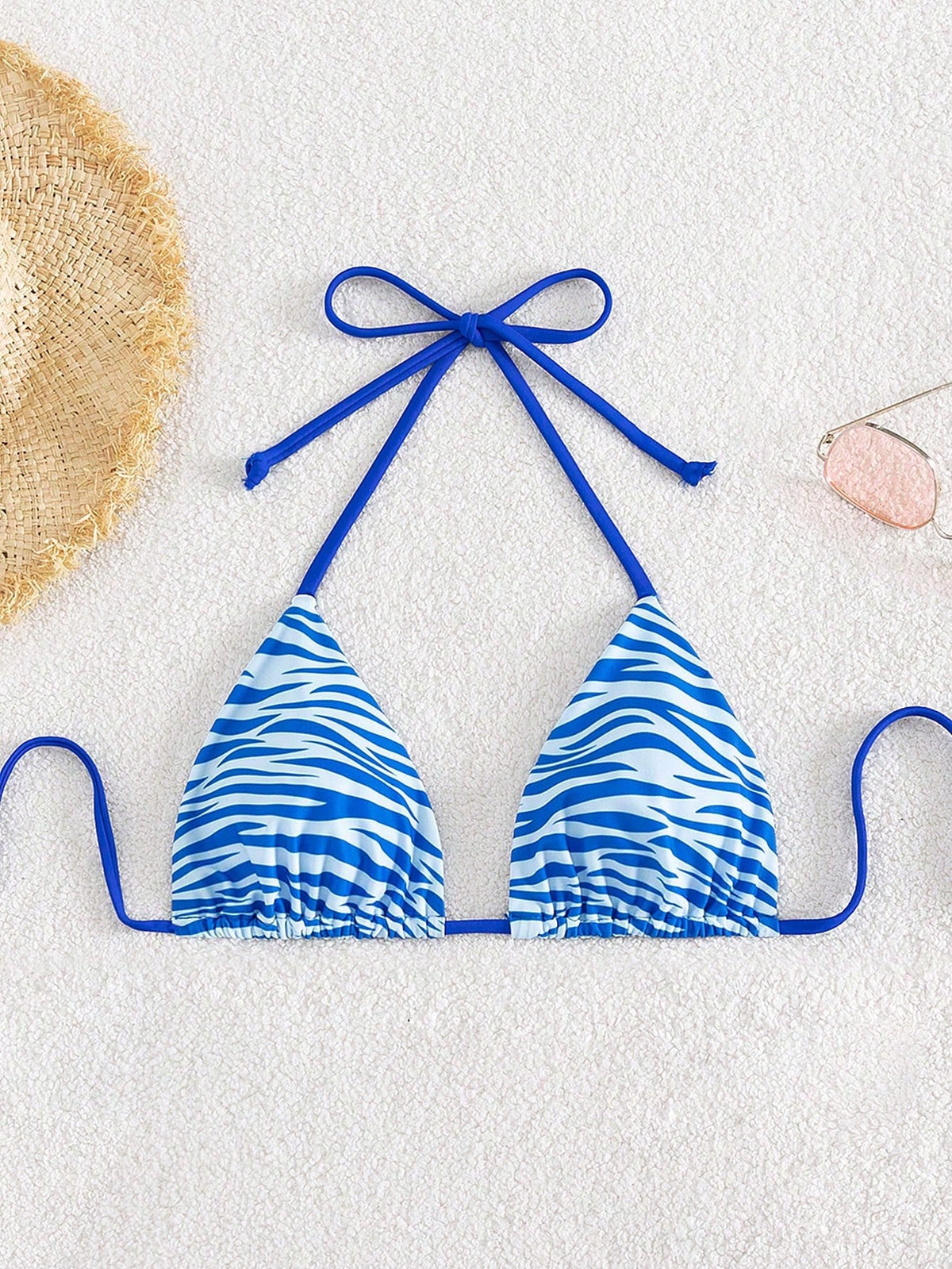 Swim Women's Fashionable Halter Bikini Top,Summer Beach