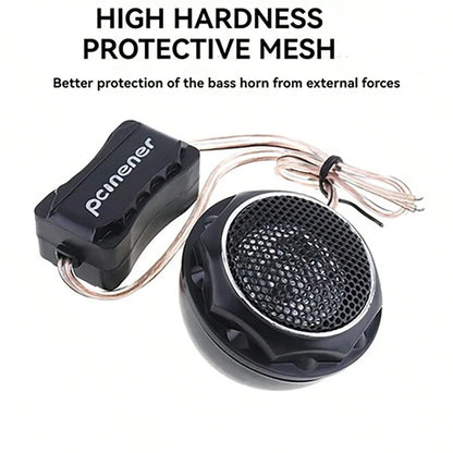T280 Premium Car Audio Tweeter- High-End In-Car High Frequency Speaker (12V, Crystal Clear Sound Quality) For Upgrading And Enhancing Audio System