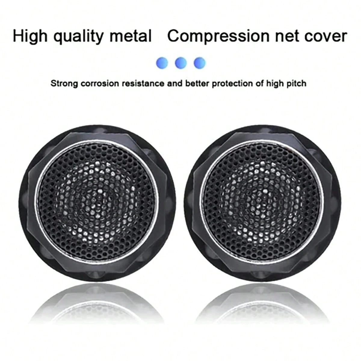T280 Premium Car Audio Tweeter- High-End In-Car High Frequency Speaker (12V, Crystal Clear Sound Quality) For Upgrading And Enhancing Audio System