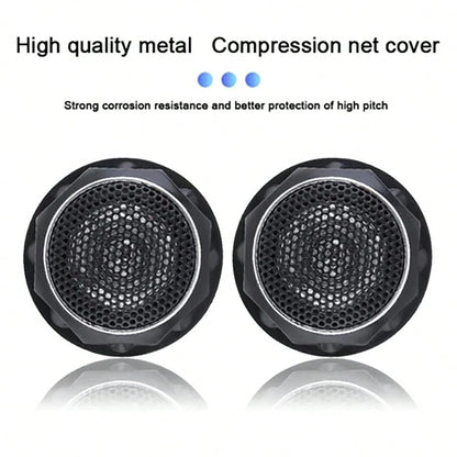 T280 Premium Car Audio Tweeter- High-End In-Car High Frequency Speaker (12V, Crystal Clear Sound Quality) For Upgrading And Enhancing Audio System
