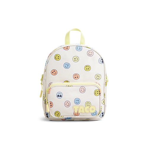 121250-21-ALEXISSMILEY-01-Taco Smiley Print Back-to-School Bundle-Kids Backpacks | Accessories-Yellow Shoes-Yellow Shoes