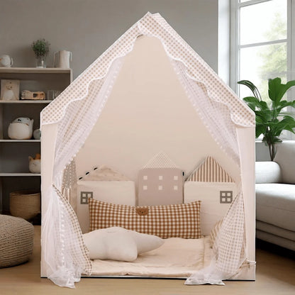 Tent Crawl For Boys & Girls Play Tent, Portable & Foldable Tents, Indoor Outdoor Tent Playhouse, Ideal Holiday Family Party Gift, Light Not Included