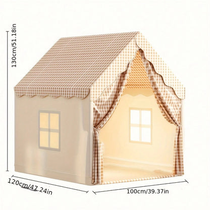 Tent Crawl For Boys & Girls Play Tent, Portable & Foldable Tents, Indoor Outdoor Tent Playhouse, Ideal Holiday Family Party Gift, Light Not Included