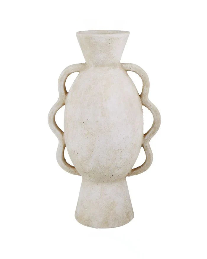 Textured Scalloped Footed Vessel