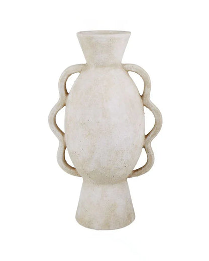 Textured Scalloped Footed Vessel