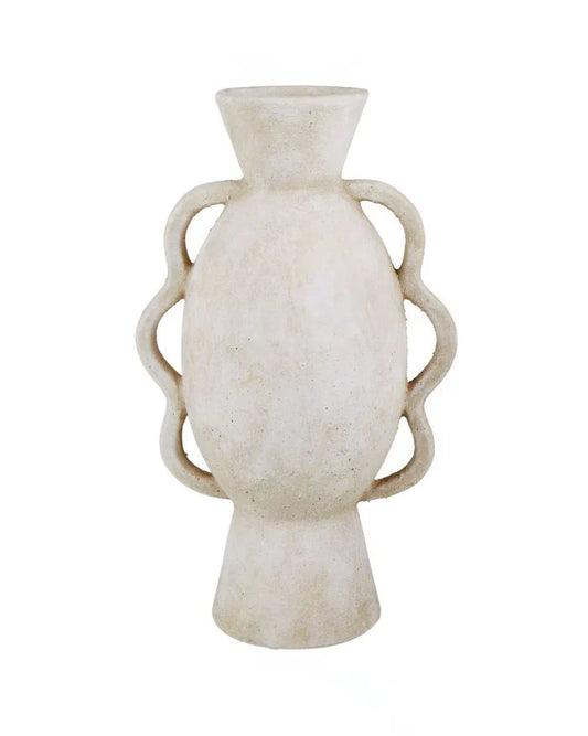 Textured Scalloped Footed Vessel