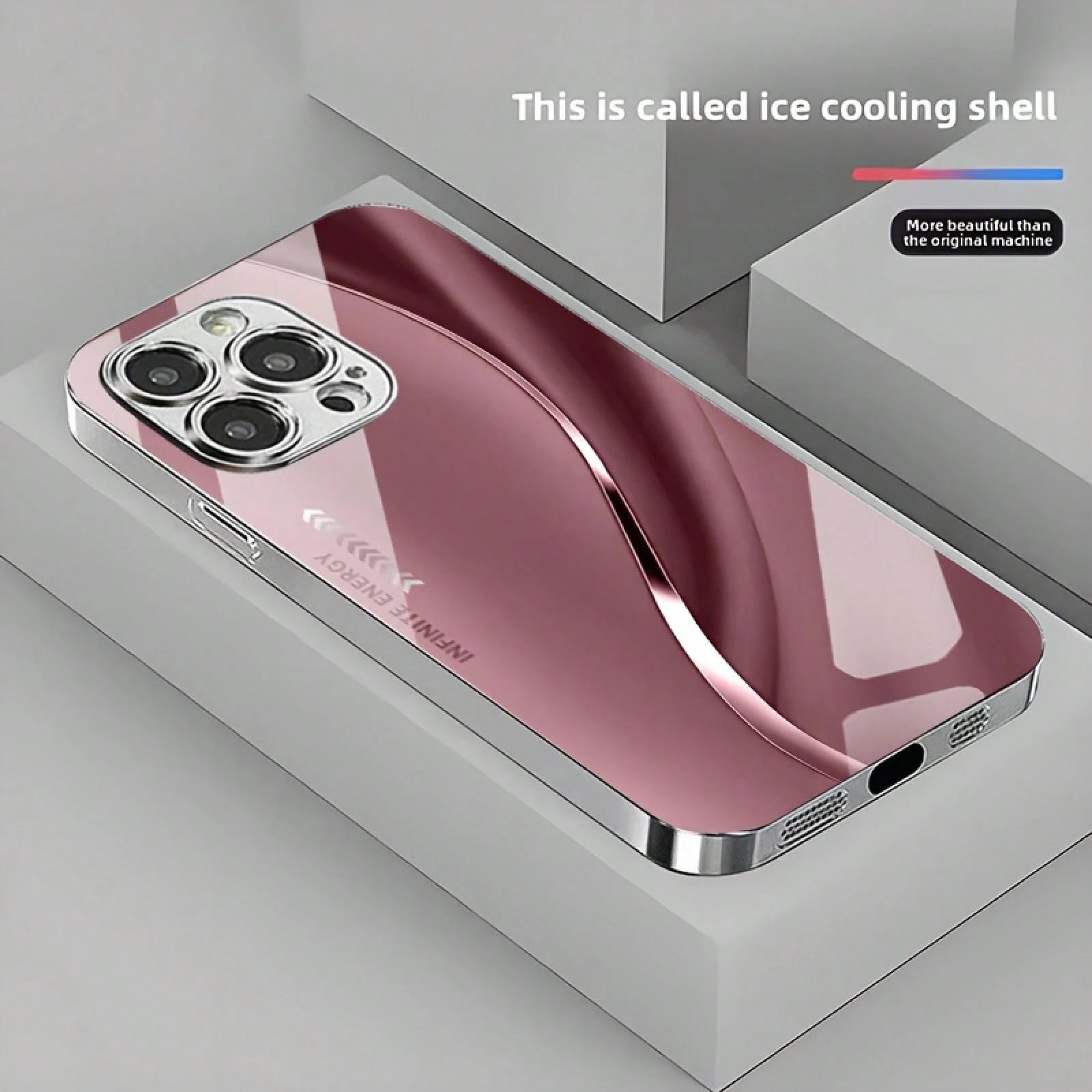 The New Gradient Full-Coverage Simple Arc-Shaped Fashionable High-Quality Electroplated Silver Glass Protective Case Is Suitable For IPhone 16 Pro Max/16 Plus/16 Pro/16, 15 Pro Max/15 Plus/15 Pro/15