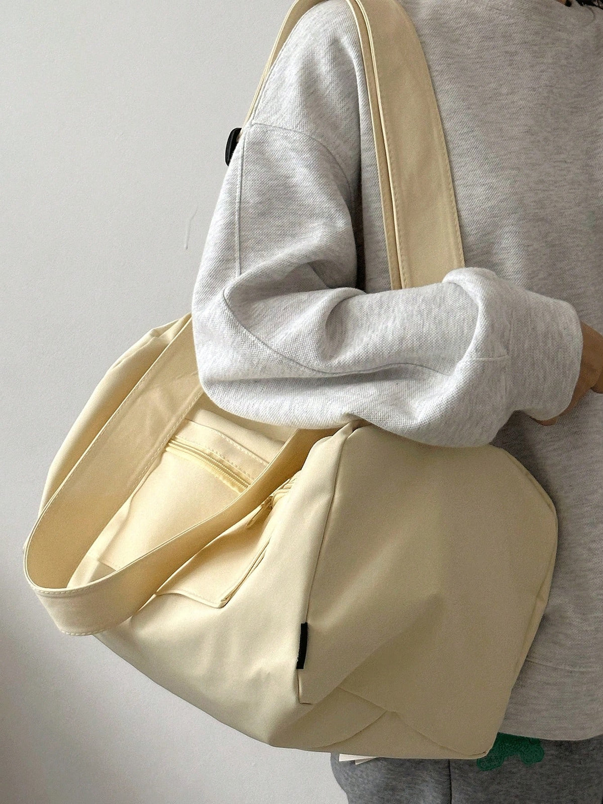 This Brand New Fashionable And Versatile Solid Color Clown-Themed Bag Has A Large Capacity, Gym Bag, Suitable For Outdoor Travel And Short-Distance