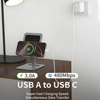 This CarPlay Data Cable (USB-A To USB Type-C) Is Compatible With IPhone 17, 16, 15/Pro/Pro Max/Plus, As Well As 10th Gen, Galaxy S25, S24, S23, S22, S21, S20/Ultra, Note 10/S10G, Etc. It Supports CarP