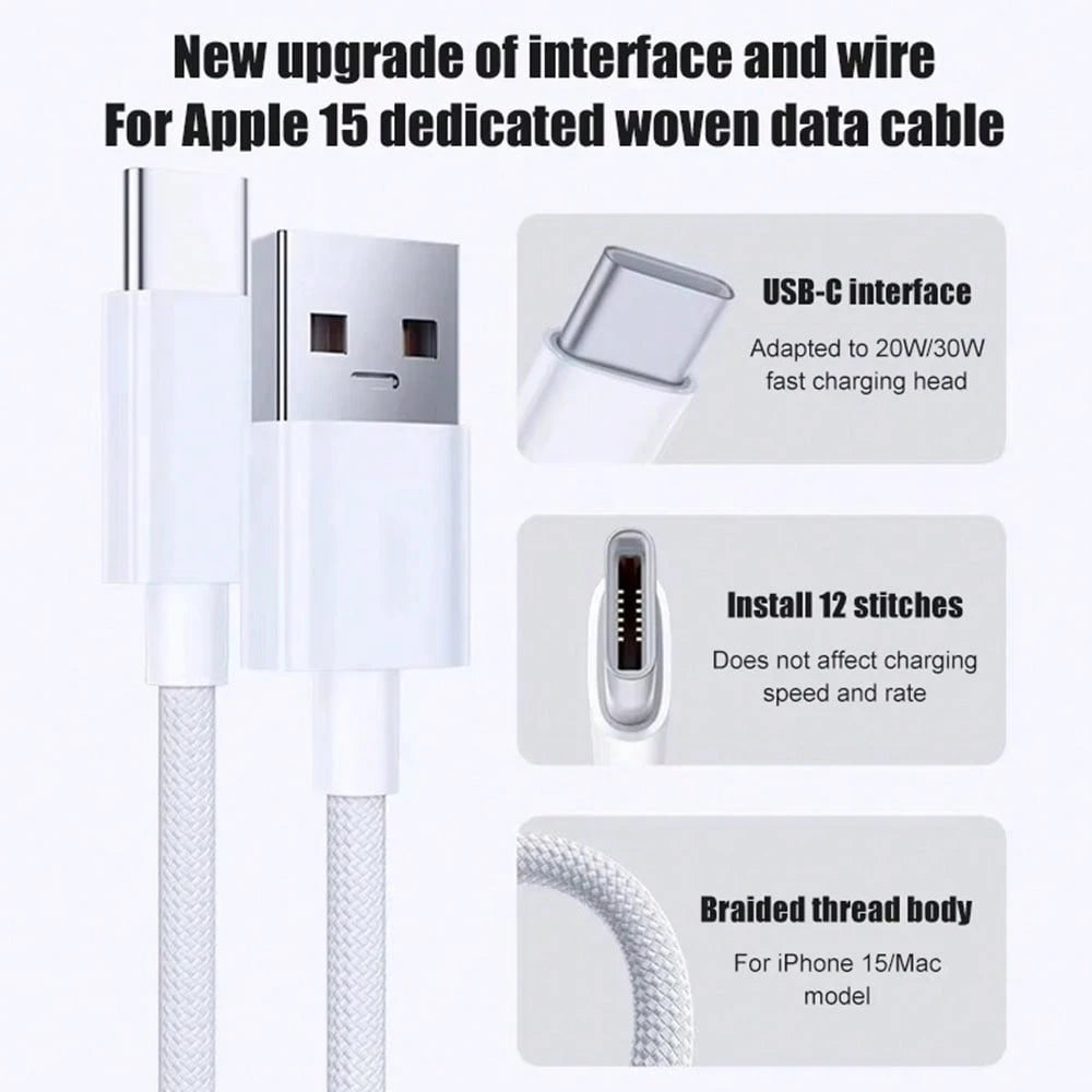 This CarPlay Data Cable (USB-A To USB Type-C) Is Compatible With IPhone 17, 16, 15/Pro/Pro Max/Plus, As Well As 10th Gen, Galaxy S25, S24, S23, S22, S21, S20/Ultra, Note 10/S10G, Etc. It Supports CarP