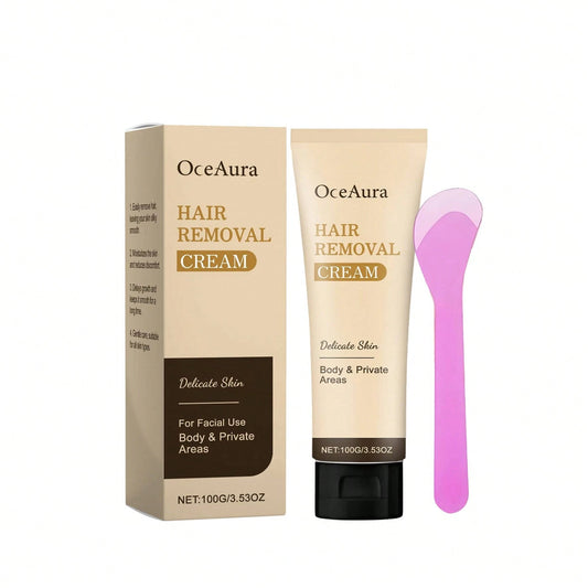 This Moisturizing Hair Removal Cream Gently Cleanses The Body, Making The Skin Smooth And Tender. Apply It Externally As A Care Cream