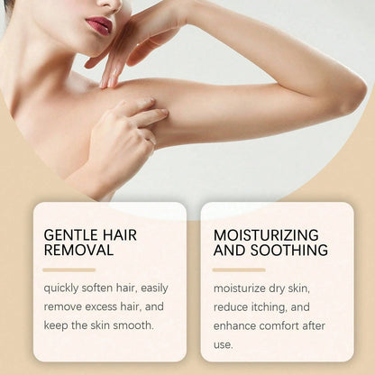 This Moisturizing Hair Removal Cream Gently Cleanses The Body, Making The Skin Smooth And Tender. Apply It Externally As A Care Cream