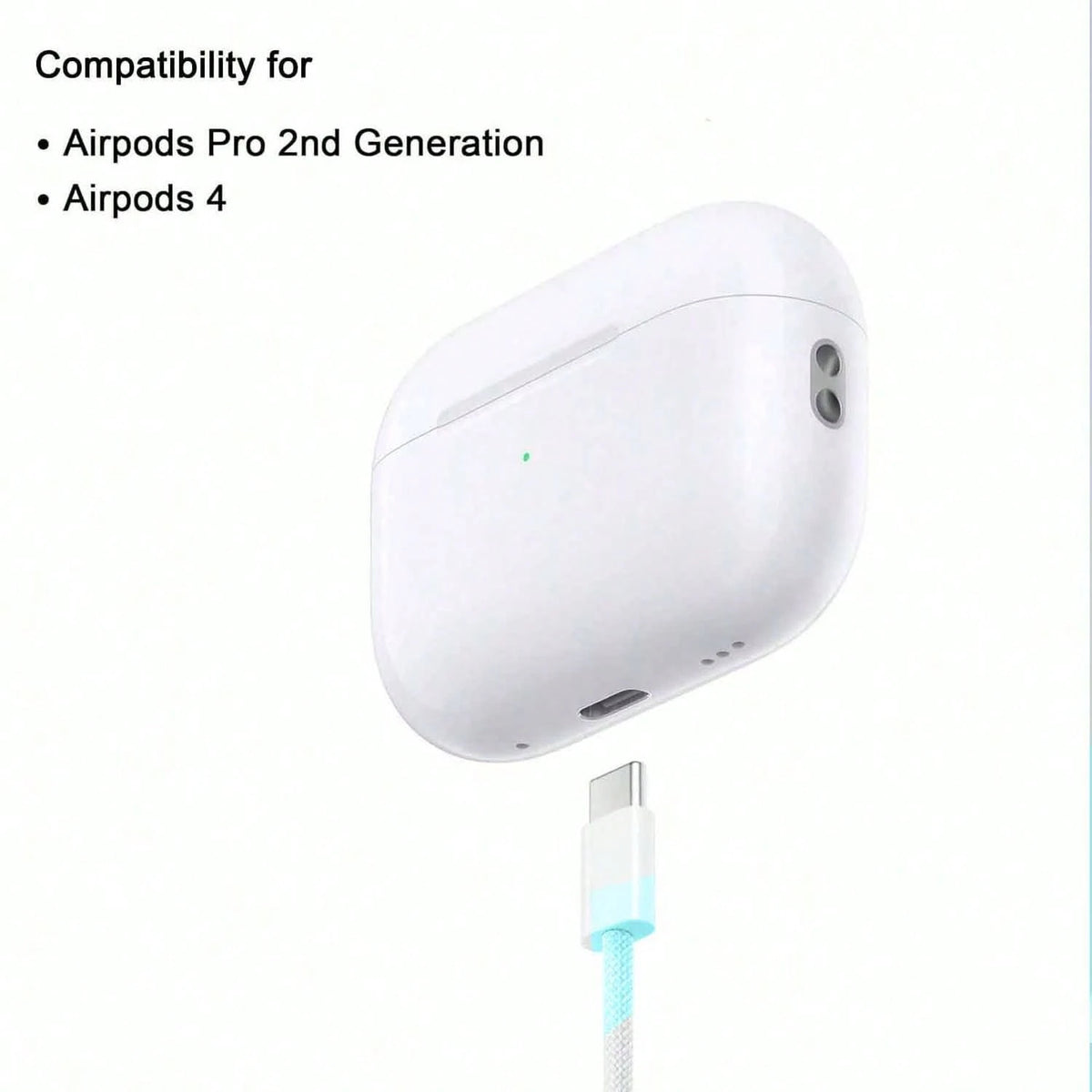 This USB-C To USB-C Data Cable Is Compatible With A Variety Of Smartphones And Bluetooth Earphones Equipped With Type-C Ports, Suitable For Desktop Office, Car Use, And Outdoor Activities. It Is Compa