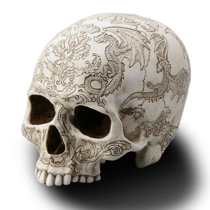 Thistle Flying Dragon Skull