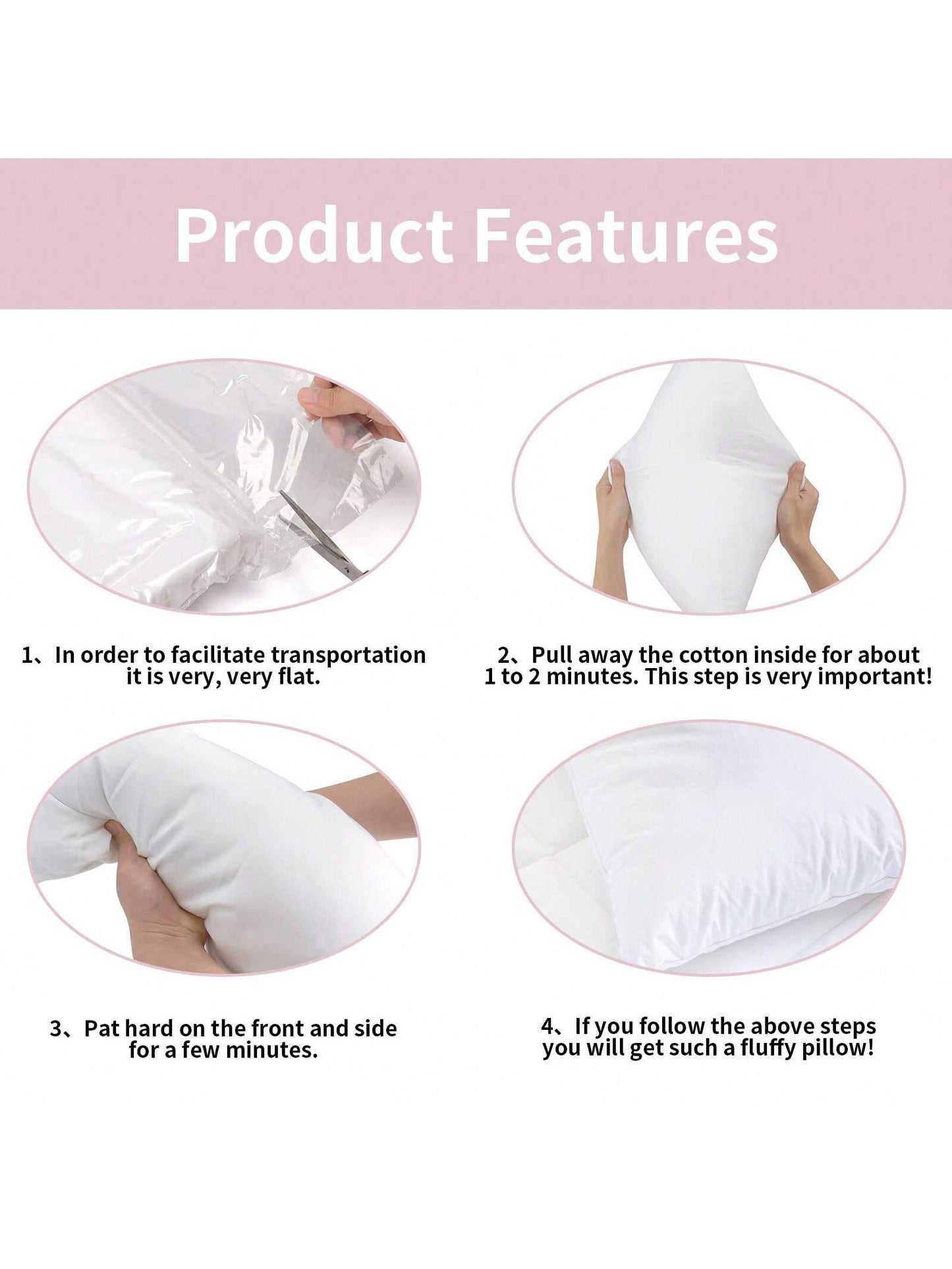 Tomnk 6/4pcs Pillow Inserts, Waterproof Decorative Throw Pillows Insert, Square Pillow Form For Patio, Furniture, Bed, Living Room, Garden, And Party Decorations Indoor, Dorm Room Essentials College