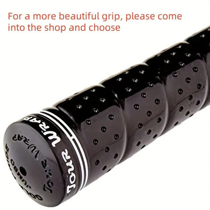 Tour Wrap 2G Golf Grips Standard/Midsize Size Black/White- Set Of 13- High Tack