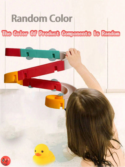Track Bath Toys, Cute Children Swimming Toys, Water Park Games, Holiday Gifts (Random Color Product Components)