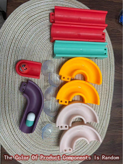 Track Bath Toys, Cute Children Swimming Toys, Water Park Games, Holiday Gifts (Random Color Product Components)