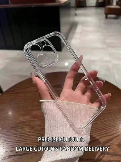 Transparent Shockproof Phone Case, Compatible With IPhone 17pro/17Air/17/17promax16/11/16pro/16plus/16promax/16e/15Promax/13/14/12/XS/XR/7G/8P, Galaxy S26/S26PLUS/S26 Ultra S25/S25PLUS/S25 Ultra/A17/A