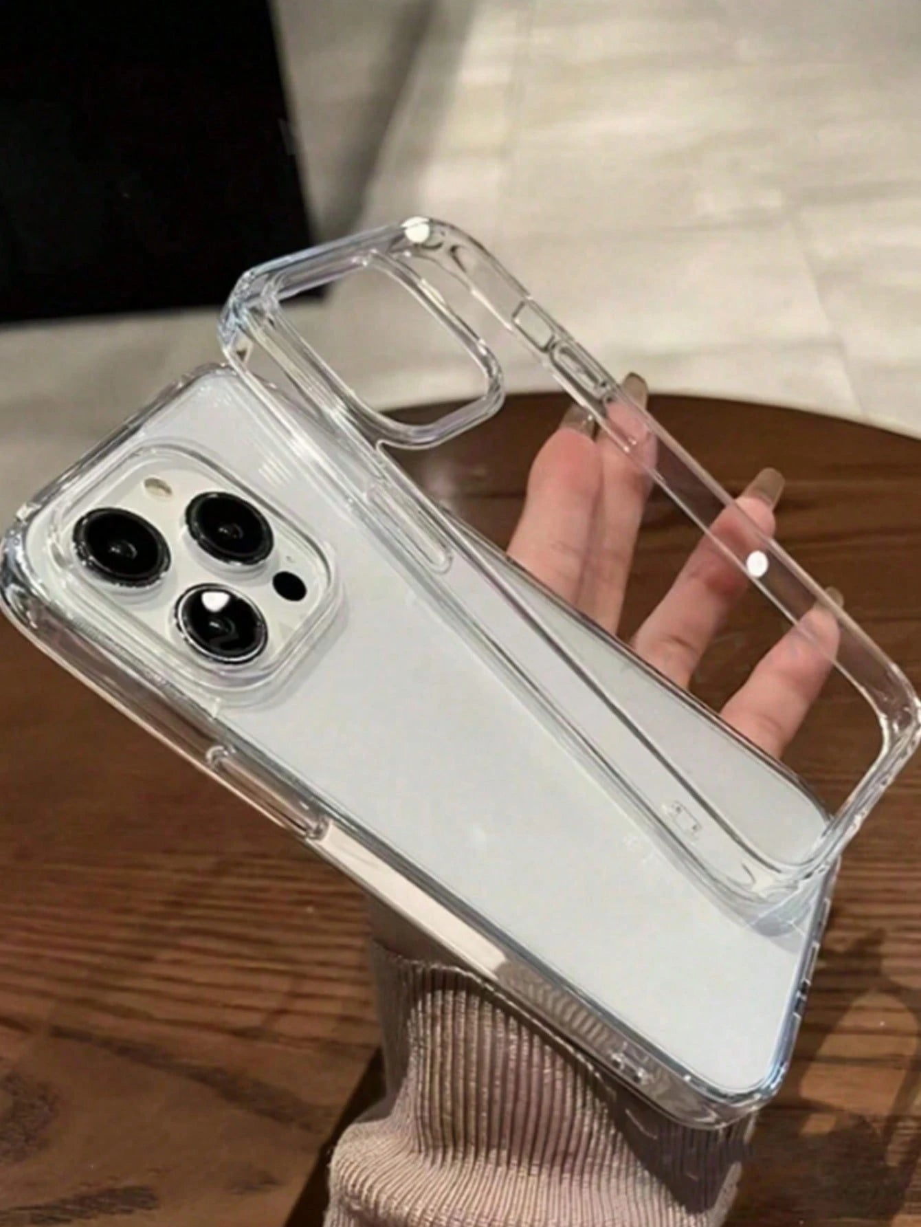 Transparent Shockproof Phone Case, Compatible With IPhone 17pro/17Air/17/17promax16/11/16pro/16plus/16promax/16e/15Promax/13/14/12/XS/XR/7G/8P, Galaxy S26/S26PLUS/S26 Ultra S25/S25PLUS/S25 Ultra/A17/A