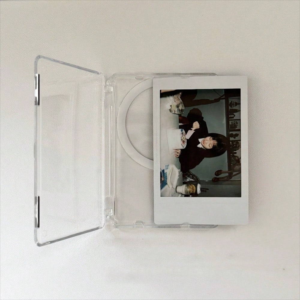 Transparent Strong Magnetic Card Holder, PC Card Case, MagSafe, Shock-Resistant, Card Slot, Minimalist Design Compatible With IPhone17 Pro Max