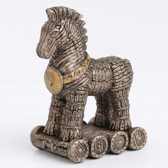 Trojan Horse Miniature Statue