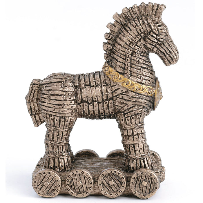 Trojan Horse Miniature Statue