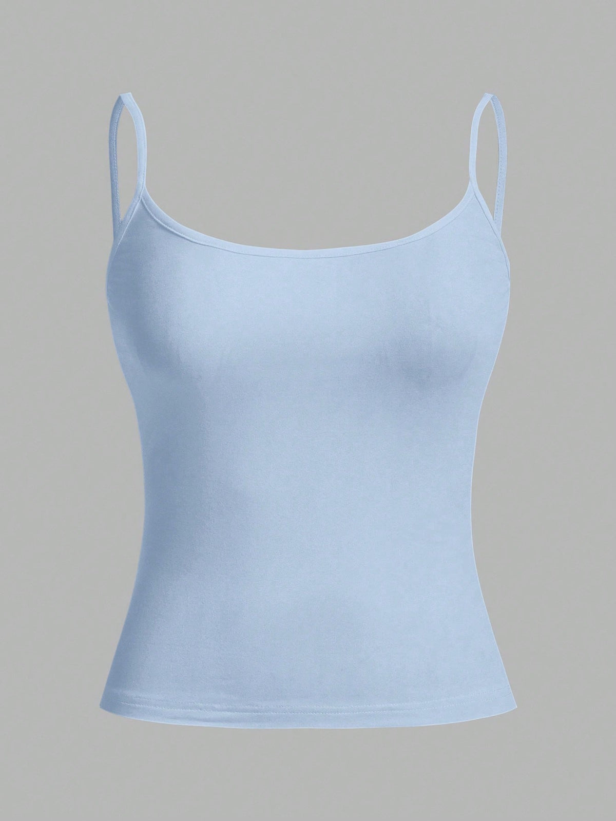 Tseoso 3pcs/Set Black, White & Blue Women's Cropped Camisole Tank Tops, Sexy & Fitted, Suitable For Summer,Summer Top