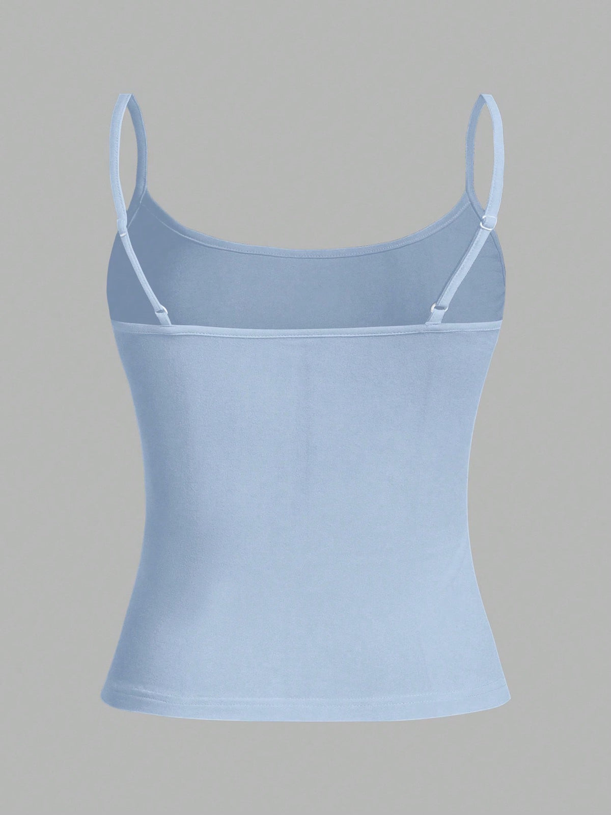 Tseoso 3pcs/Set Black, White & Blue Women's Cropped Camisole Tank Tops, Sexy & Fitted, Suitable For Summer,Summer Top