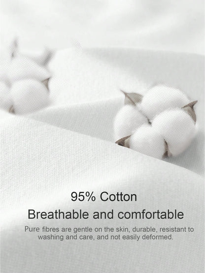 Tseoso All White Summer Casual Everyday,95% Cotton Women's Tight Tube Top,Vintage Cute Softgirl Fall Clothes,Versatile Back To School Early Autumn Tops