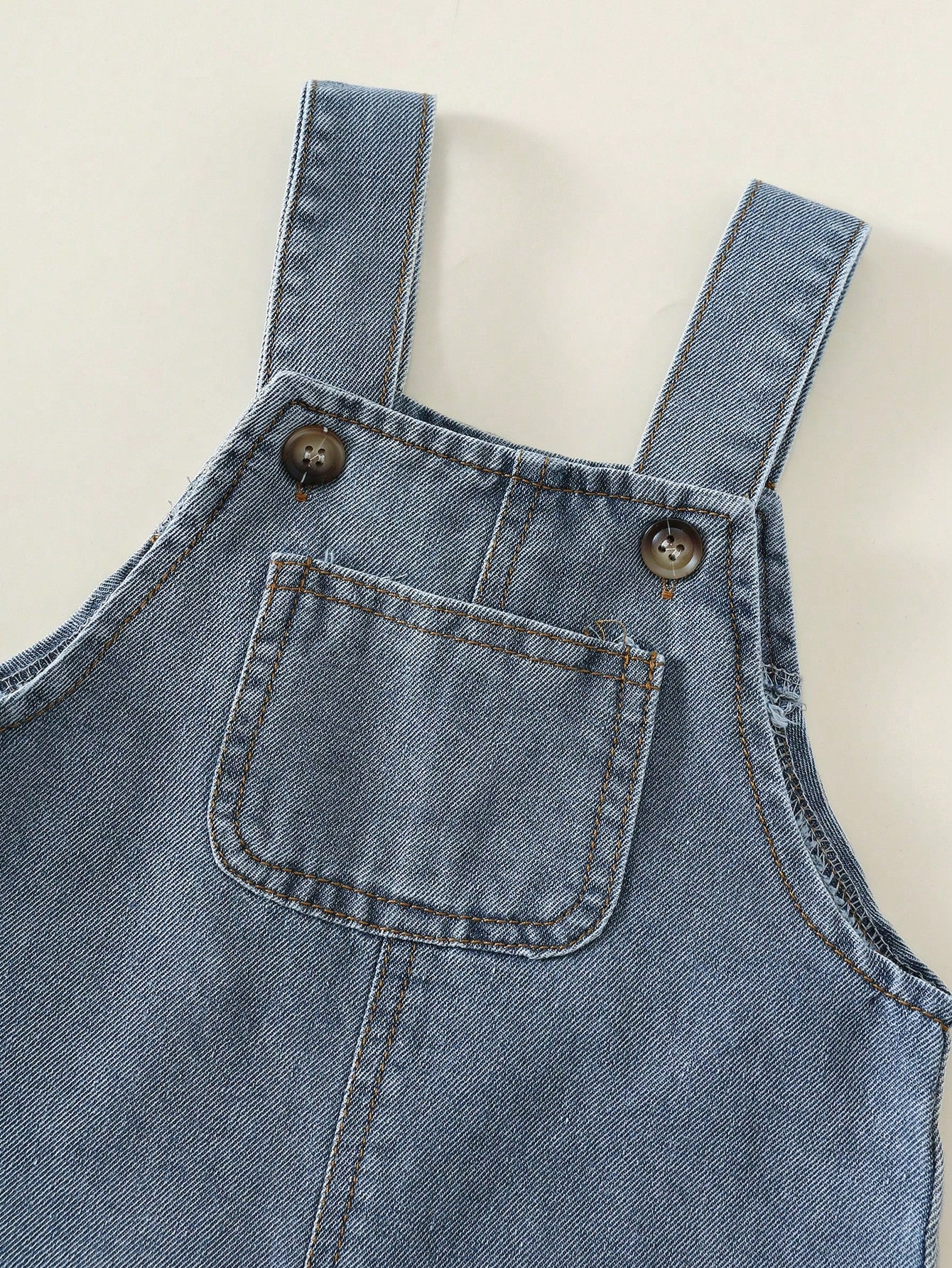 Unisex Baby/Baby Boy/Girl Cute Denim Bib Shorts Romper, Baby Boy Summer Clothes, Streetwear, Baby Overalls, Jeans
