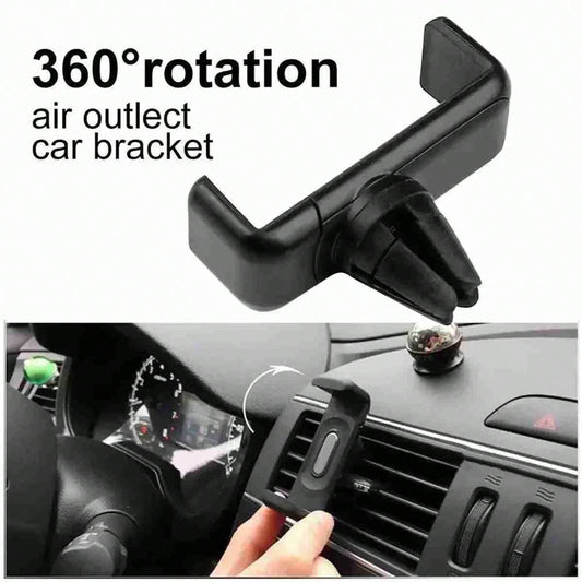 Universal Car Air Vent Clip Phone Holder, ABS Material, In-Car Phone Mount