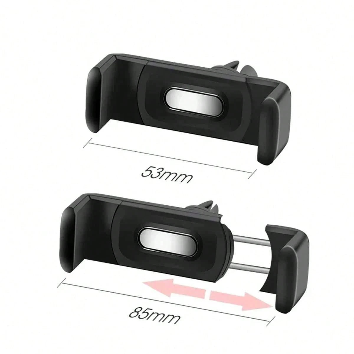 Universal Car Air Vent Clip Phone Holder, ABS Material, In-Car Phone Mount