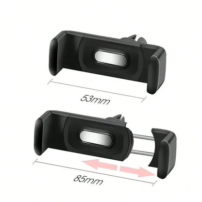 Universal Car Air Vent Clip Phone Holder, ABS Material, In-Car Phone Mount