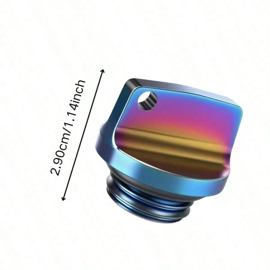 Universal CNC Aluminum Alloy Engine Oil Filler Cap – M20*2.5 Thread Screw Plug, Waterproof Motorcycle Oil Tank Cover & Motor Engine Parts For Suzuki GSX250R, CRF250L & Kawasaki 400
