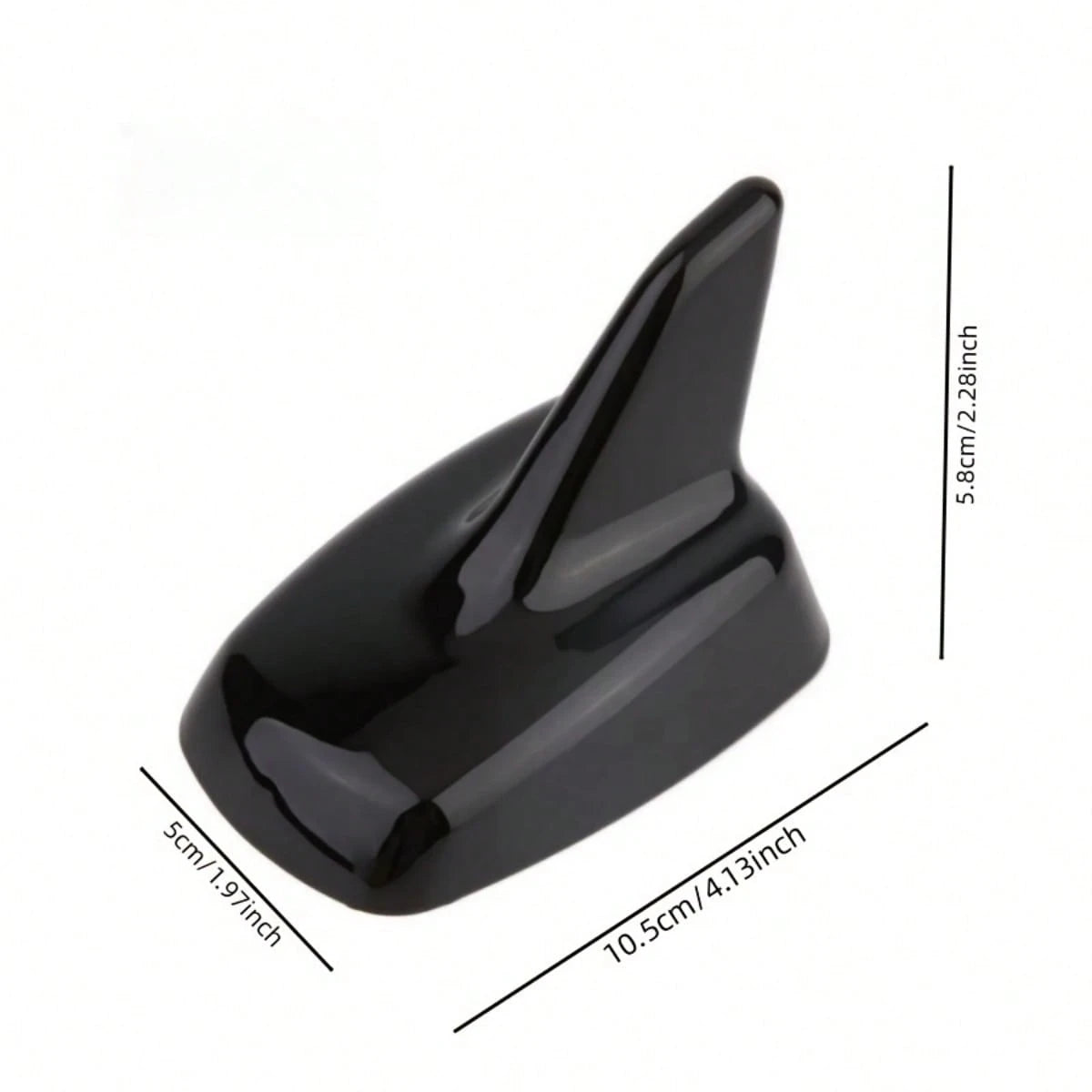 Universal Shark Fin Antenna- 3D Roof Decorative Sticker, Waterproof Heat Resistant, Streamlined Design, Fashionable Car Upgrade Accessory