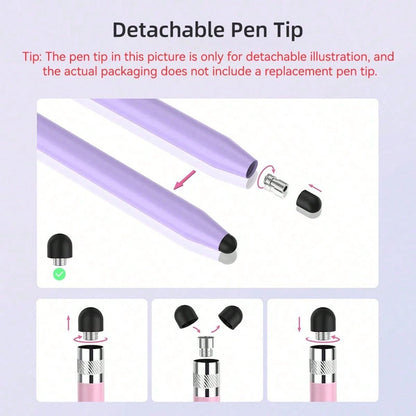 Universal Stylus Pen, Compatible With 10th/11th Gen, Air, Pro, Also Works With IOS, Android, Systems, Can Be Paired With Pen Case, Fashionable Gradient Colors, Multiple Styles