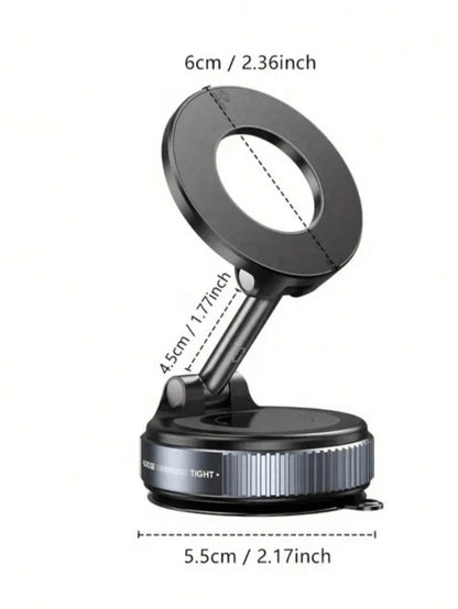 Upgraded Car Phone Holder, Super Strong Magnetic Car Phone Mount, 360° Adjustable Vacuum Suction Cup Car Phone Holder, Unisex Car And Truck Accessory, Car Phone Holder, Show Your Love, Holiday Gift