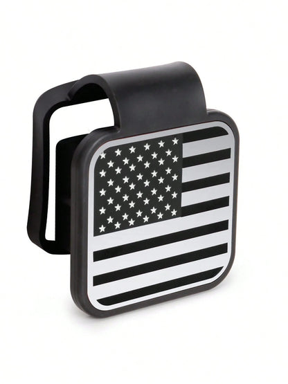 USA Flag Hitch Receiver Cover Tow Trailer Tube Plug Cap 4-Way Flat Insert 2 Inch