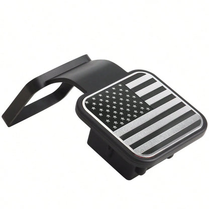 USA Flag Hitch Receiver Cover Tow Trailer Tube Plug Cap 4-Way Flat Insert 2 Inch