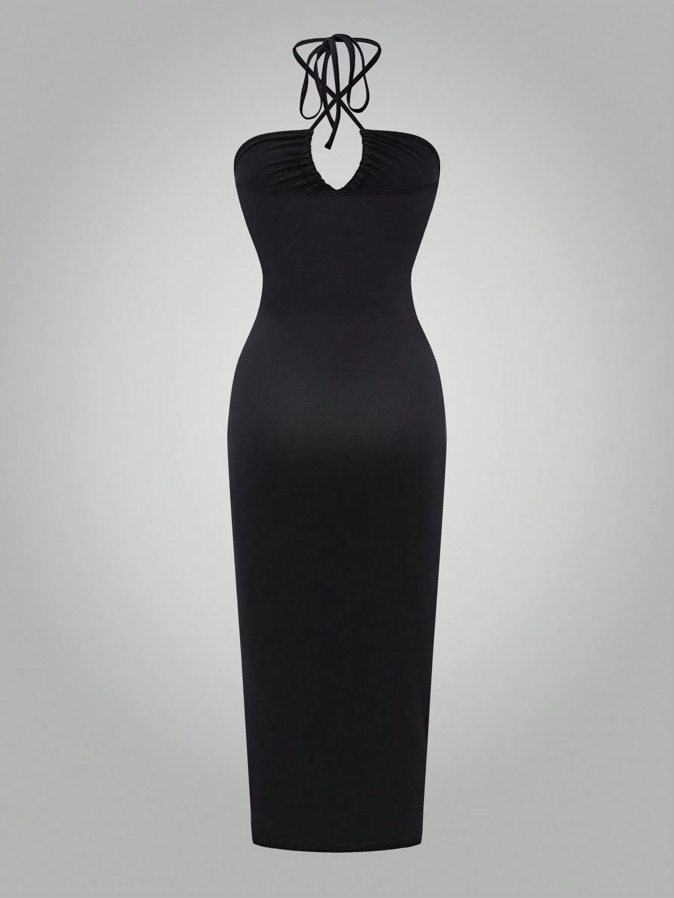 VaVaBold Red Sleeveless Sexy Backless Wrap Dress For Women