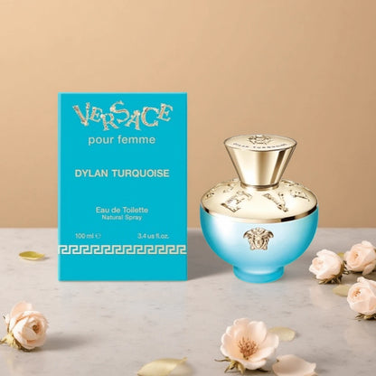 Versace Dylan Purple Pour Femme EDP Natural Spray For Women, 100 Ml/ 3.4 Fl Oz, Floral Fresh Warm Spicy Fragrance With Box