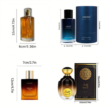 VERSCEISG Men's Surprise Perfume- A Bottle Of Citrus/Wood/Ocean/Fuqi/Aquatic/Food/Fragrance With Random Fragrance Will Get A Random Bottle Of Surprise Perfume| Unpacking Surprise Different Mood Ever