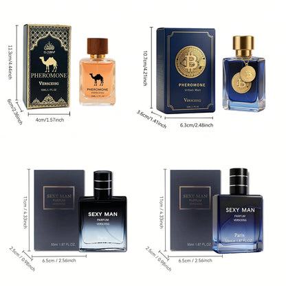 VERSCEISG Men's Surprise Perfume- A Bottle Of Citrus/Wood/Ocean/Fuqi/Aquatic/Food/Fragrance With Random Fragrance Will Get A Random Bottle Of Surprise Perfume| Unpacking Surprise Different Mood Ever
