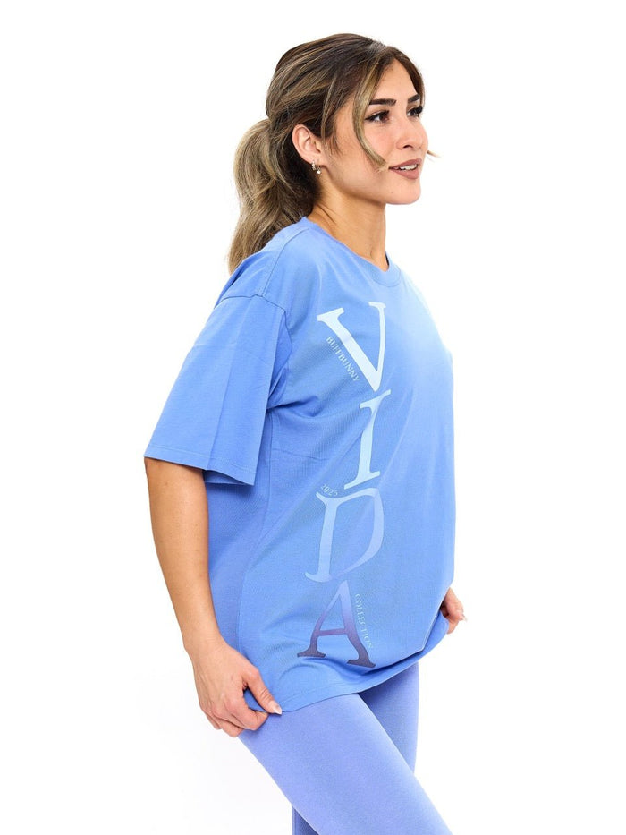 Vida Short Sleeve Tee - Azul